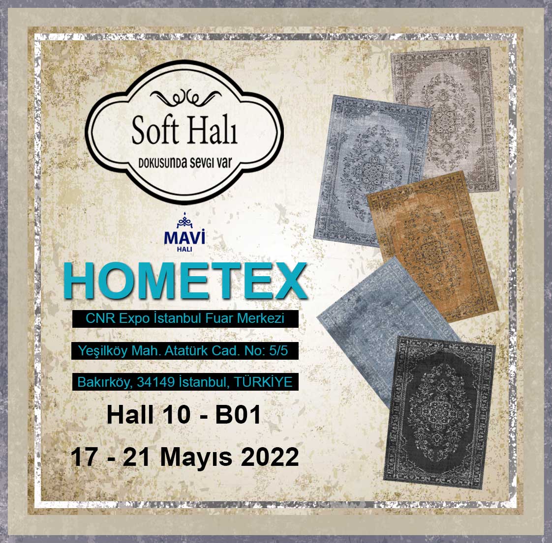 HOMETEX  2022 İstanbul Fuar Merkezi